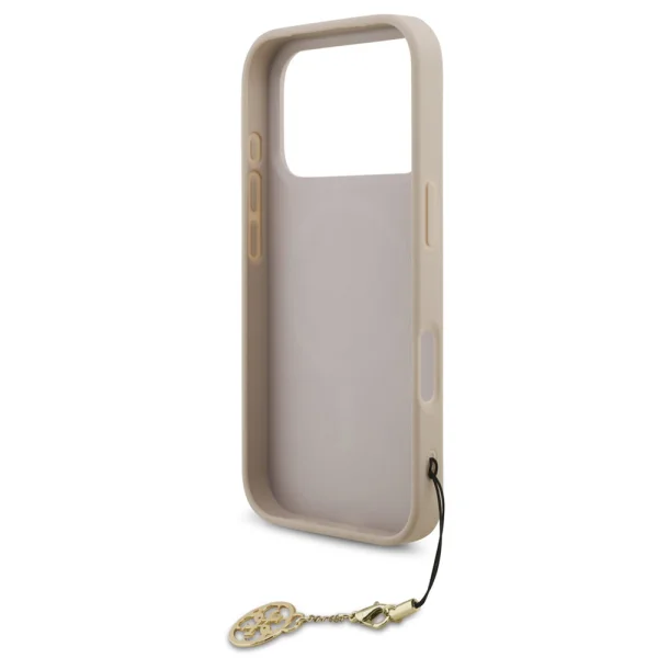 Калъф Guess 4G Charm за iPhone 18 Pro, розов 5