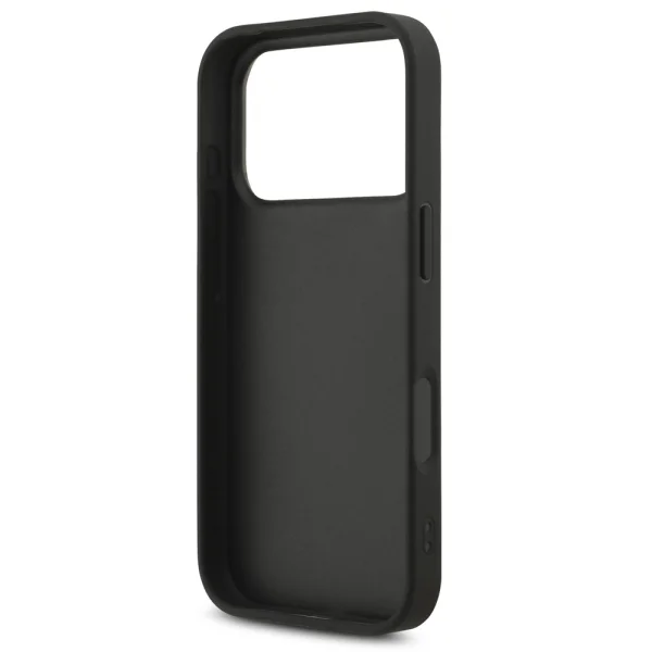 Калъф GUESS, PU Fixed Glitter 4G Metal Logo за iPhone 18 Pro Max, черен 5