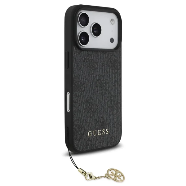 Калъф Guess 4G Charm за iPhone 18 Pro Max, сив 3