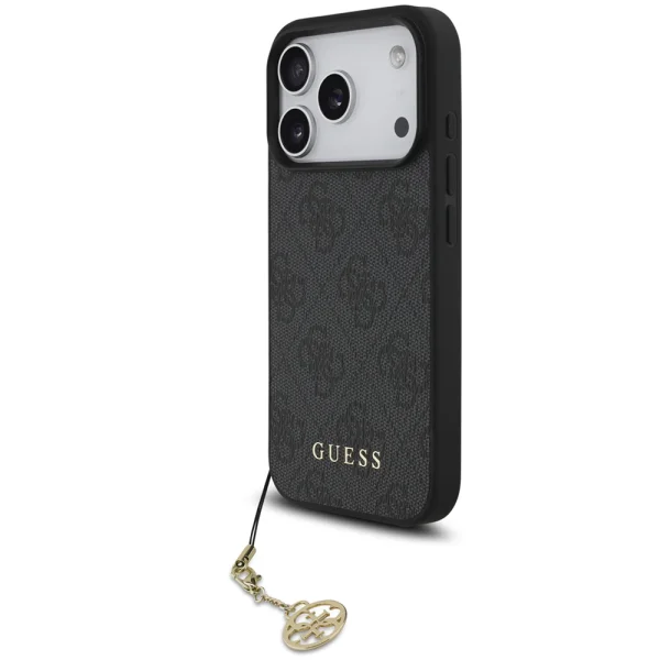 Калъф Guess 4G Charm за iPhone 18 Pro Max, сив 1