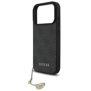 Калъф Guess 4G Charm за iPhone 18 Pro Max, сив 4