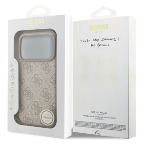 Guess 4G Charm case for iPhone 18 Pro Max, pink 6