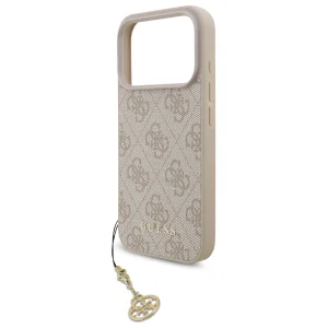 Guess 4G Charm case for iPhone 18 Pro Max, pink 4