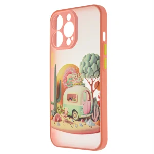 Trendy Travel Case for iPhone 13 Pro, caravan 3
