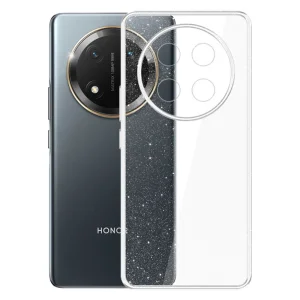 Силиконов калъф Shine за Honor Magic7 Lite / X9c, прозрачен
