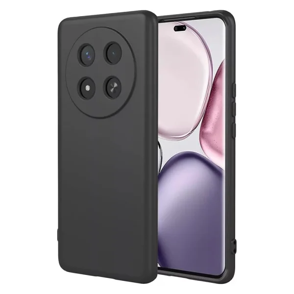 Silicone case Silicone Lite for Honor Magic7 Lite / X9c, black 1