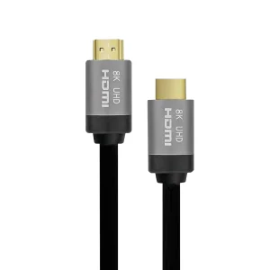 Кабел HDMI към HDMI, v2.1, 8K, 1 m, черен