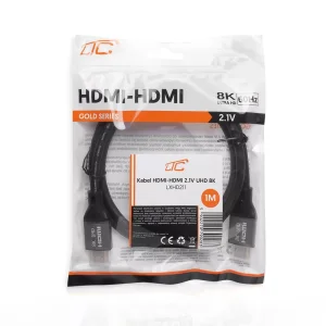 HDMI to HDMI Cable, v2.1, 8K, 1 m, black 3