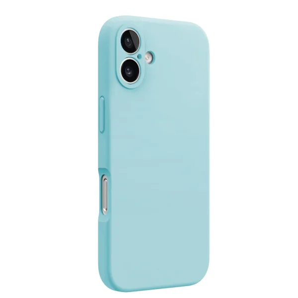 Silicone case Silicone Lite for iPhone 16 Plus, light blue 3