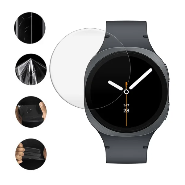 Hydrogel Protector for Samsung Galaxy Watch 8 44mm watch 1