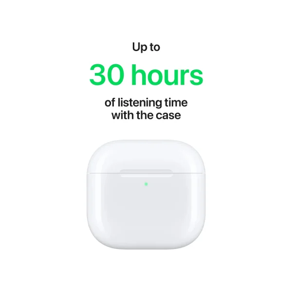 Слушалки Apple AirPods 4, mxp63zm, USB-C 6