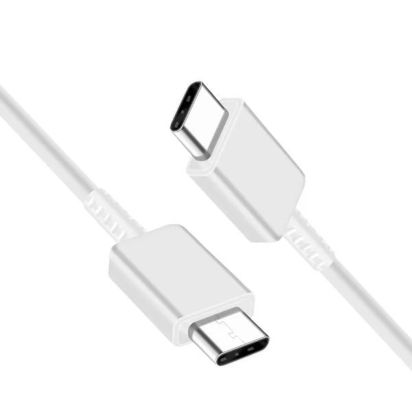 Cable Samsung EP-DX310JWE, USB-C to USB-C, 1.8m., White 5