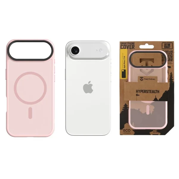 Калъф Tactical MagForce Hyperstealth за iPhone 17 Air, розов 3