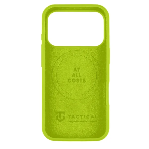 Калъф Tactical MagForce Velvet Smoothie за iPhone 18 Pro, Лайм 4
