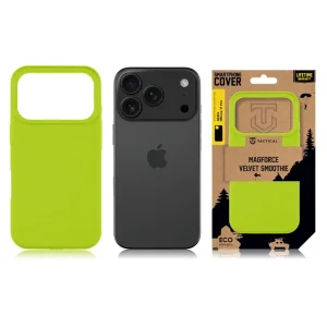 Калъф Tactical MagForce Velvet Smoothie за iPhone 18 Pro, Лайм 5