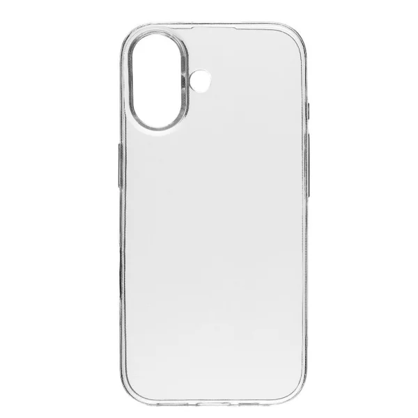 Tactical silicone case for iPhone 17, transparent 1