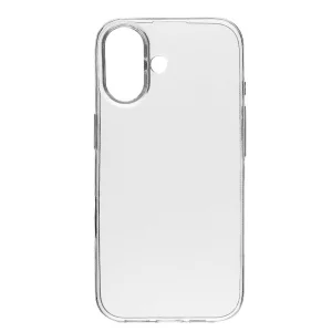 Силиконов калъф Tactical за iPhone 17, прозрачен