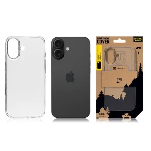 Tactical silicone case for iPhone 17, transparent 3