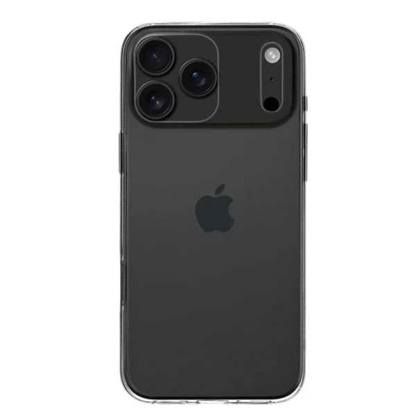 Силиконов калъф Tactical за iPhone 18 Pro Max, прозрачен 2