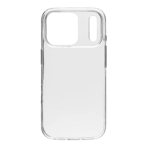 Tactical Silicone Case for iPhone 18 Pro, transparent 1