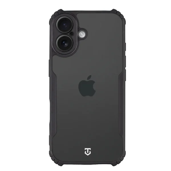 Калъф Tactical Quantum Stealth за iPhone 17, черен-прозрачен 1