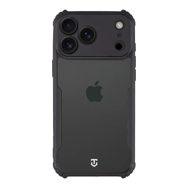 Калъф Tactical Quantum Stealth за iPhone 18 Pro, черен-прозрачен 1