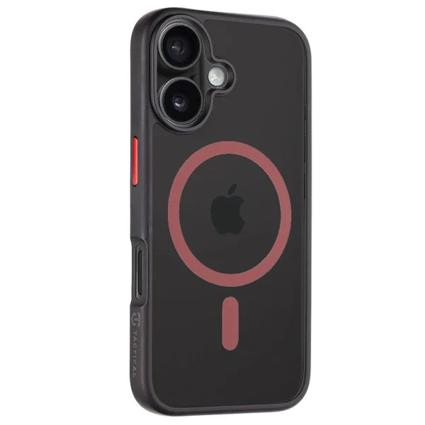 Tactical MagForce Hyperstealth 2.0 Case for iPhone 17, black-red 2
