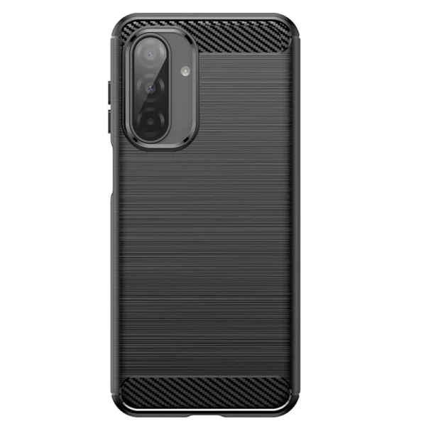Силиконов Калъф Carbon Fibre Brushed за Samsung Galaxy A17 5G, Черен 2