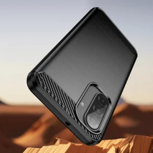 Силиконов Калъф Carbon Fibre Brushed за Samsung Galaxy A17 5G, Черен 3