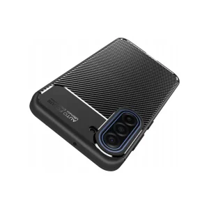 Silicone case Carbon Fiber Texture for Samsung Galaxy A17 5G, black 3