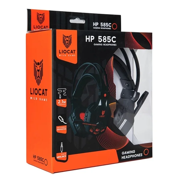 Геймърски Слушалки Liocat 585C, черен 3