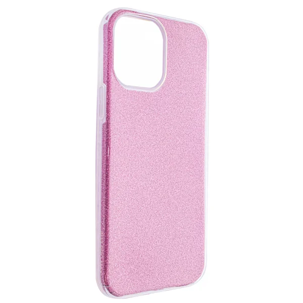 Shockproof Shining Case for iPhone 13 Pro Max, Pink 1