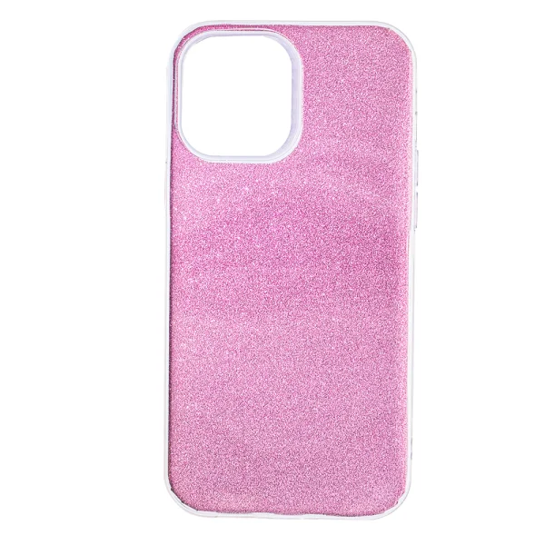 Shockproof Shining Case for iPhone 13 Pro Max, Pink 2