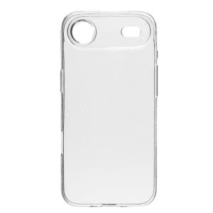 Silicone case Glitter for iPhone 17 Air, transparent 4