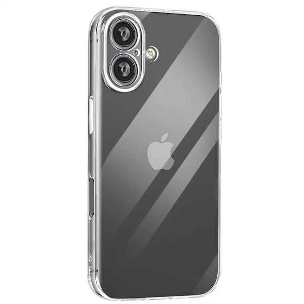 Silicone case for iPhone 17, 2mm, Transparent 1