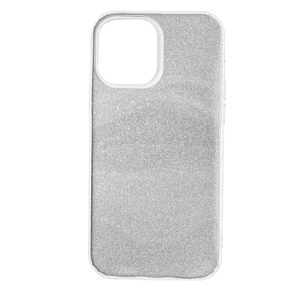 Shockproof Case Shining for iPhone 13 Pro Max, Silver 2