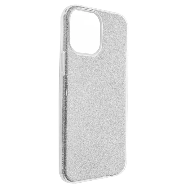 Shockproof Case Shining for iPhone 13 Pro Max, Silver 1