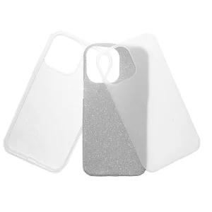 Shockproof Case Shining for iPhone 13 Pro Max, Silver 5