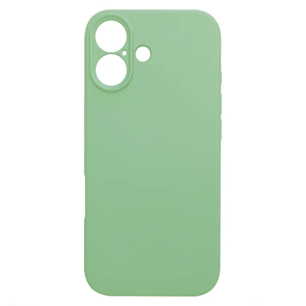 Силиконов калъф Silicone Lite за iPhone 17, зелен 1
