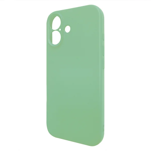 Силиконов калъф Silicone Lite за iPhone 17, зелен 2