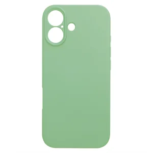 Силиконов калъф Silicone Lite за iPhone 17, зелен