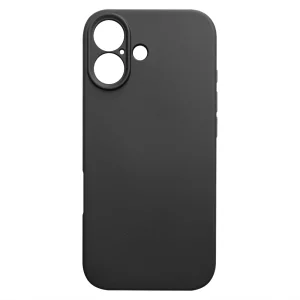 Силиконов калъф Silicone Lite за iPhone 17, Черен