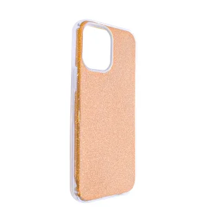 Удароустойчив Калъф Shining за iPhone 13 Pro Max, Златист