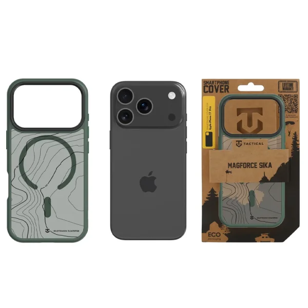 Tactical MagForce Hyperstealth Sika case for iPhone 18 Pro, Green 4