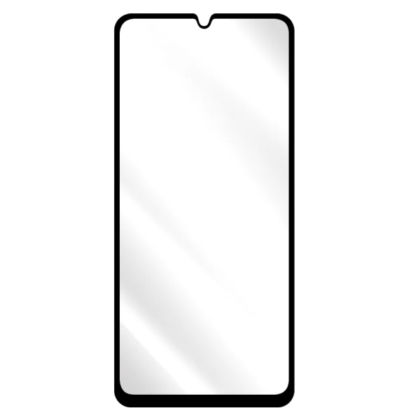 Glass Protector 5D Full Glue for Samsung Galaxy A07, black 2