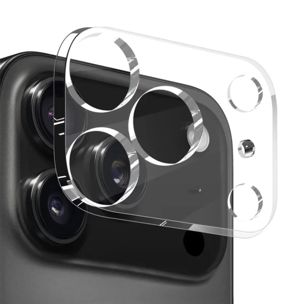 5D Tempered Glass Camera Protector for iPhone 18 Pro Max, transparent 3