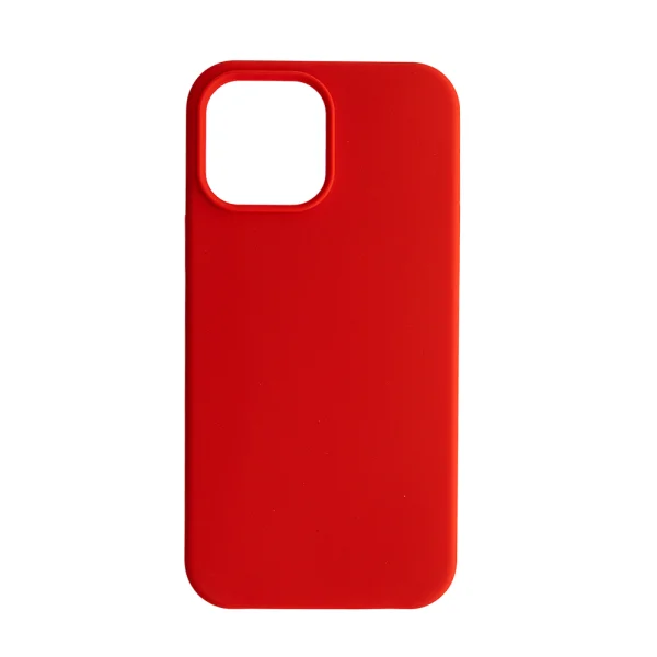 LUX Silicone Case for iPhone 13 Pro Max, Red 1