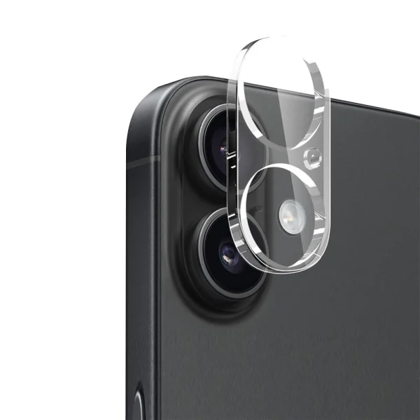 5D Glass Camera Protector for iPhone 17, transparent 1