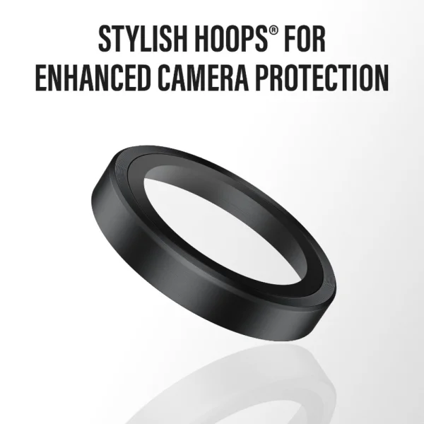 Стъклен Протектор за камера PanzerGlass Hoops Lens Protector за iPhone 17 Air, Черен 2