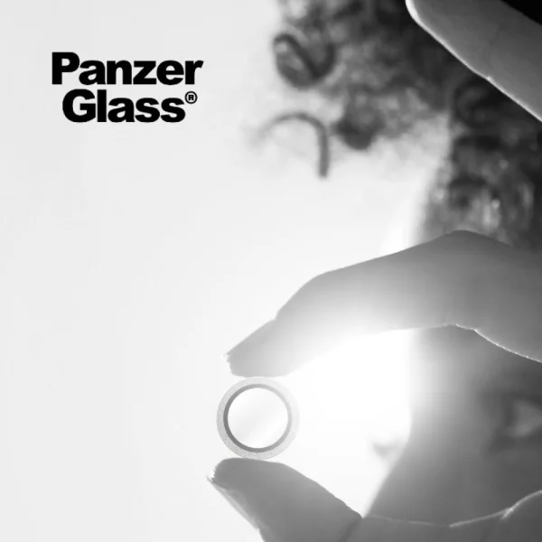 Стъклен Протектор за камера PanzerGlass Hoops Lens Protector за iPhone 17 Air, сребрист с камъчета 4